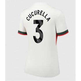 Dámské fotbalový oblečení Chelsea Marc Cucurella #3 Venkovní košile 2025-26 Krátkým Rukávem